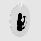 女性歌手 オーナメント (正面)