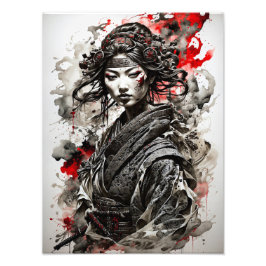 女性武士A フォトプリント           