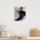 女性武術芸術 ポスター (キッチン)