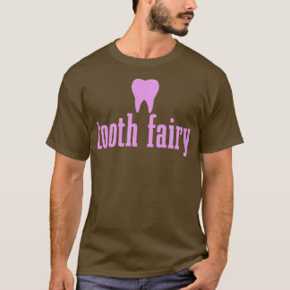 女性歯妖精の歯科学生補助歯 Tシャツ