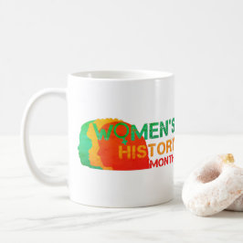 女性歴史月間 コーヒーマグカップ