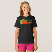 女性歴史月間 Tシャツ (正面フル)