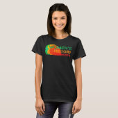 女性歴史月間 Tシャツ (正面フル)