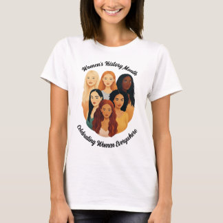 女性歴史月間 Tシャツ