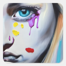 女性泣き叫びパープルティアーズ