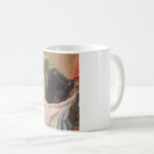 女性深い考えイン(by Oleksa Novakivskiy) コーヒーマグカップ (正面右)