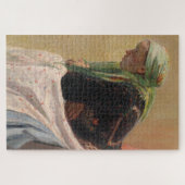 女性深い考えイン(by Oleksa Novakivskiy) ジグソーパズル (横)