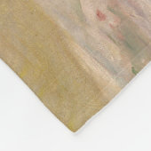 女性深い考えイン(by Oleksa Novakivskiy) フリースブランケット (角)