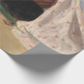 女性深い考えイン(by Oleksa Novakivskiy) ラッピングペーパー (角)