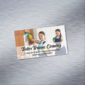 女性清掃世帯 マグネット名刺 (インサイチュ)