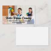 女性清掃世帯 名刺 (正面/裏面)