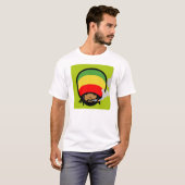 女性無し、叫び無し Tシャツ (正面フル)