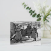 女性無線部：1919 ポストカード (スタンド正面)