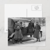 女性無線部：1919 ポストカード (正面/裏面)