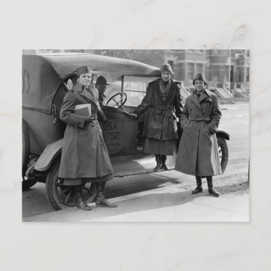 女性無線部：1919 ポストカード (正面)