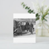 女性無線部：1919 ポストカード (スタンド正面)