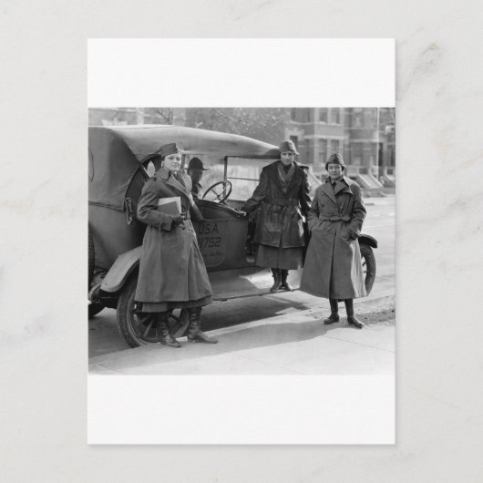 女性無線部：1919 ポストカード (正面)