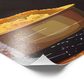 女性焼きヴィンテージ フォトプリント            (角)