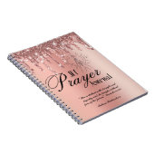 女性牧師の妻の祈りの言葉ジャーナル ノートブック (右側)