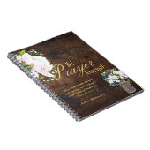 女性牧師の妻の祈りの言葉ジャーナル ノートブック (右側)