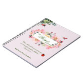 女性牧師の妻の祈りの言葉ジャーナル ノートブック (左側)