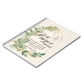 女性牧師の妻の祈りの言葉ジャーナル ノートブック (左側)