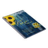 女性牧師の妻の祈りの言葉ジャーナル ノートブック (右側)