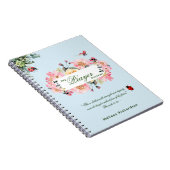 女性牧師の妻の祈りの言葉ジャーナル ノートブック (右側)