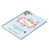 女性牧師の妻の祈りの言葉ジャーナル ノートブック (左側)