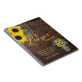 女性牧師の妻の祈りの言葉ジャーナル ノートブック (右側)