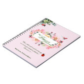 女性牧師の妻の祈りの言葉ジャーナル ノートブック (左側)