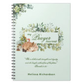 女性牧師の妻の祈りの言葉ジャーナル ノートブック (正面)