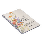 女性牧師の妻の祈りの言葉ジャーナル ノートブック (右側)