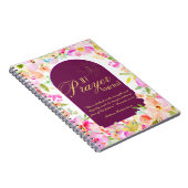 女性牧師の妻の祈りの言葉ジャーナル ノートブック (右側)