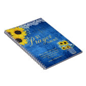 女性牧師の妻の祈りの言葉ジャーナル ノートブック (右側)