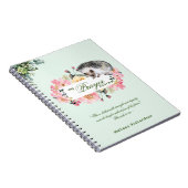 女性牧師の妻の祈りの言葉ジャーナル ノートブック (右側)