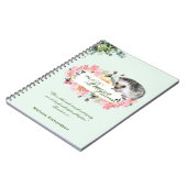 女性牧師の妻の祈りの言葉ジャーナル ノートブック (左側)