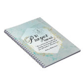 女性牧師の妻の祈りの言葉ジャーナル ノートブック (右側)