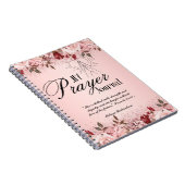 女性牧師の妻の祈りの言葉ジャーナル ノートブック (右側)