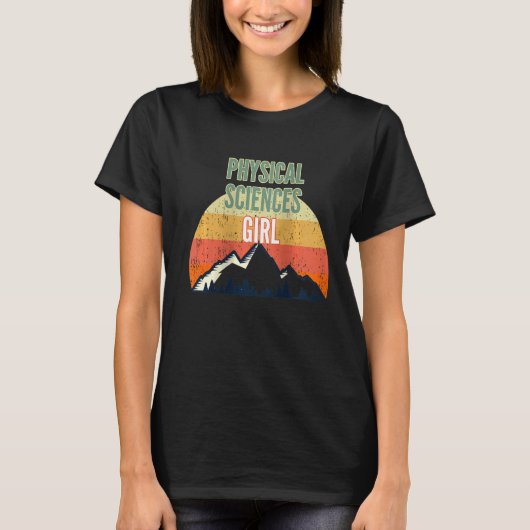 女性物理科学のための女性物理科学 Tシャツ (正面)