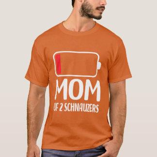 女性犬動物のためのシュナウザーおもしろいギフト Tシャツ