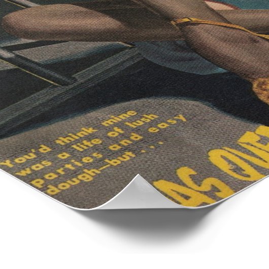 女性犯罪 ポスター (角)