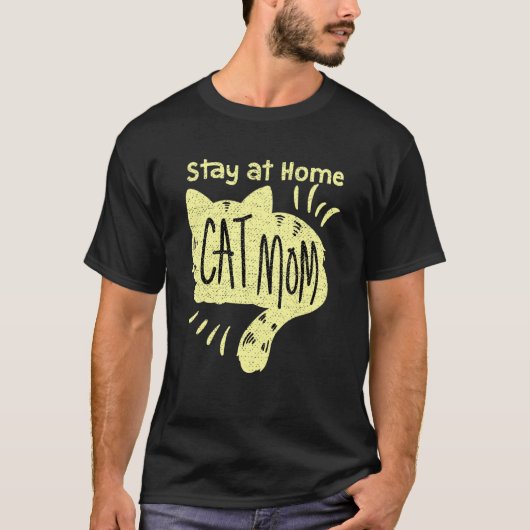 女性猫ママ猫ママ3 Tシャツ (正面)