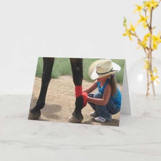 女性獣医おめでとうございます大学院ランチファームDVM カード (黄色い花)