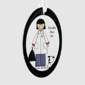 女性獣最高の医アクリルオーナメント オーナメント (正面)