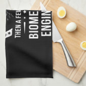 女性生物医学技術者用生物医学工学エンジニア キッチンタオル (四つ折り)