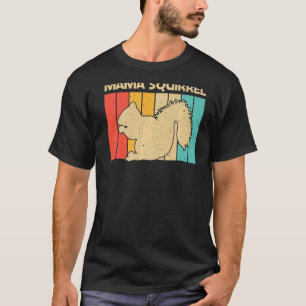 女性用かわいいリス母リスPet齧歯動物 Tシャツ