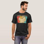 女性用かわいいリス母リスPet齧歯動物 Tシャツ (正面フル)