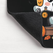 女性用のかわいいキルトのハロウィン幽霊の縫製コスチューム マウスパッド (コーナー)