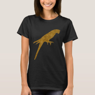 女性用のオウムのギフト女の子Parrakeet鳥Cocatoo Tシャツ